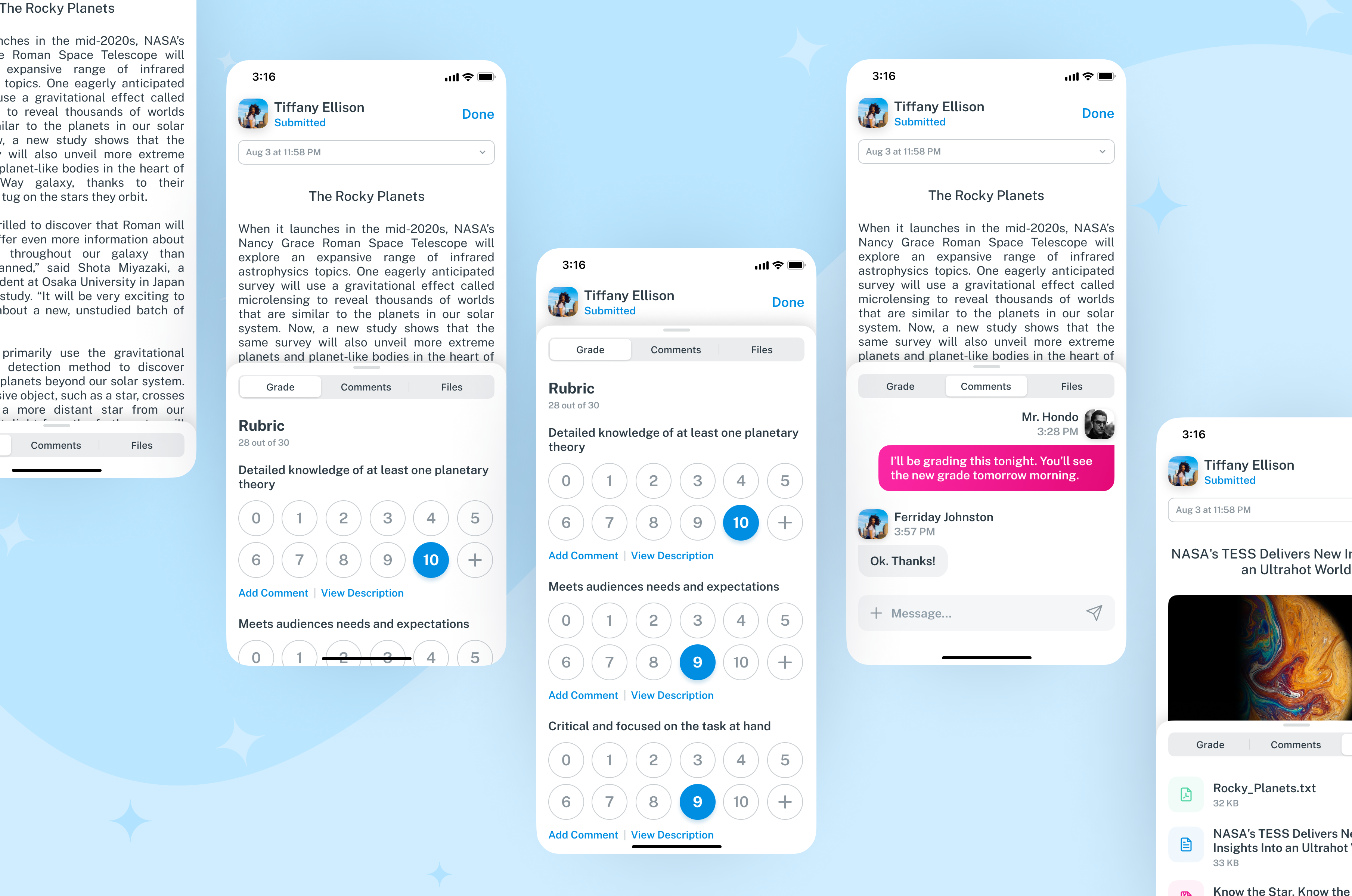 Canvas Teacher App for iOS