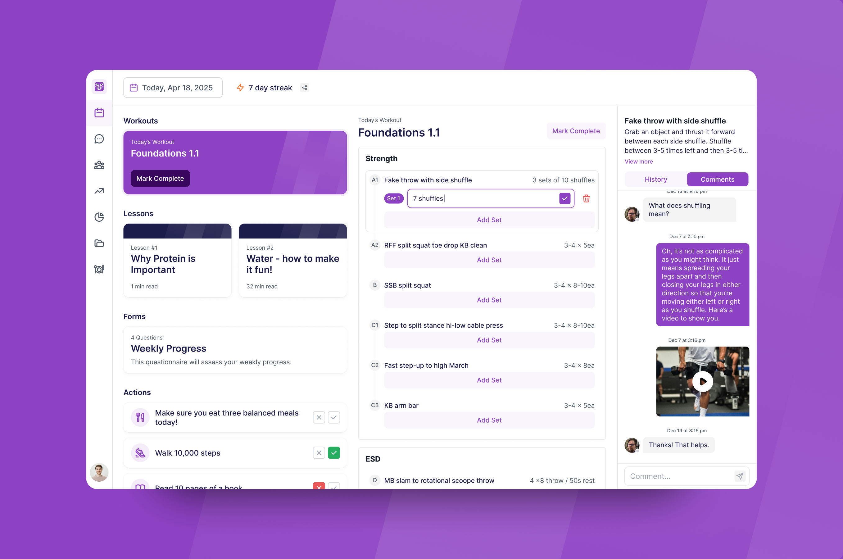 CoachCatalyst web app