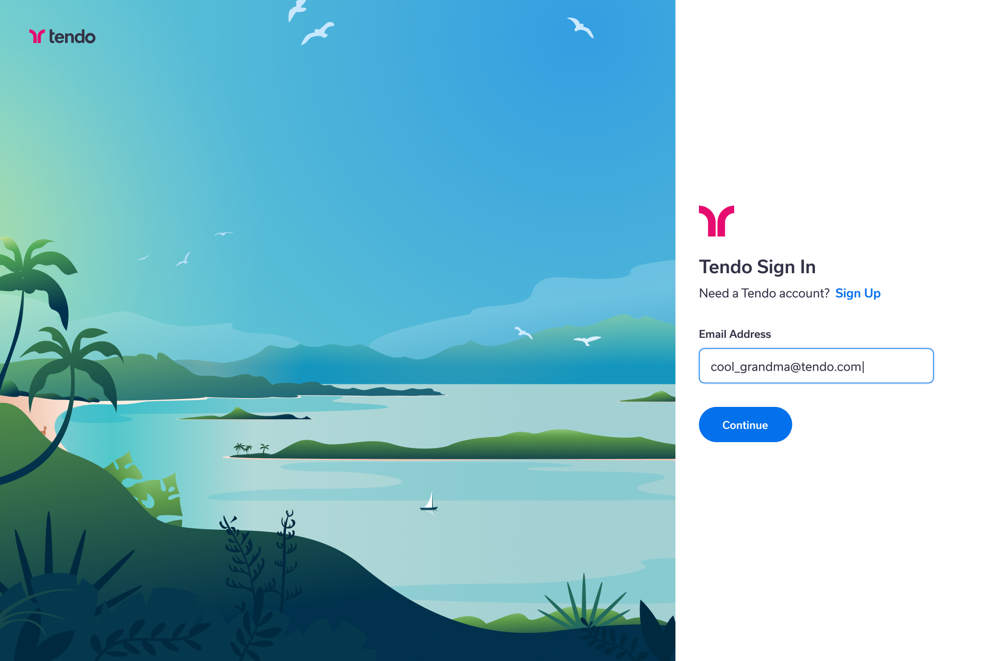 Tendo patient care journey web app