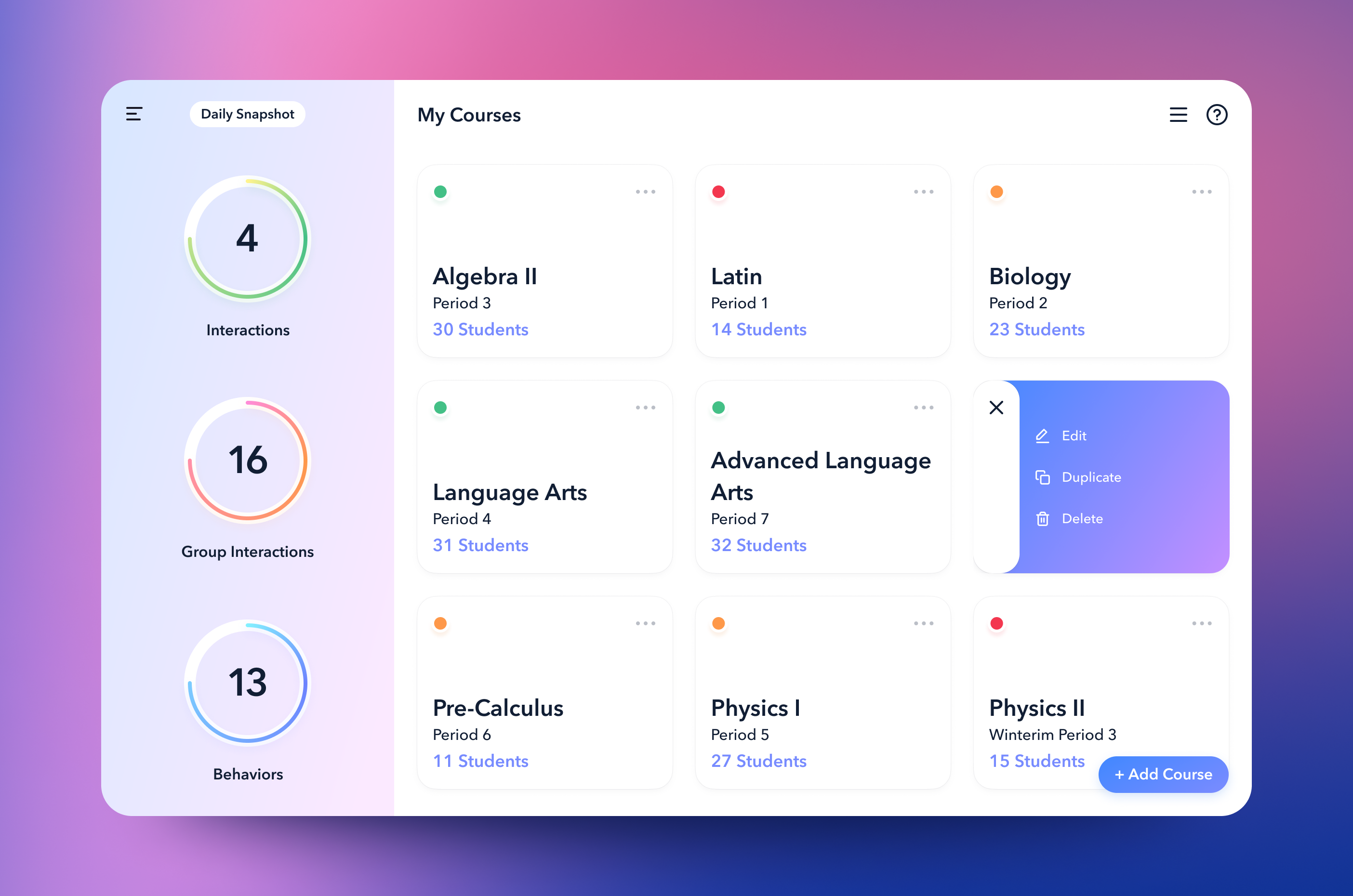 Oncore education app courses