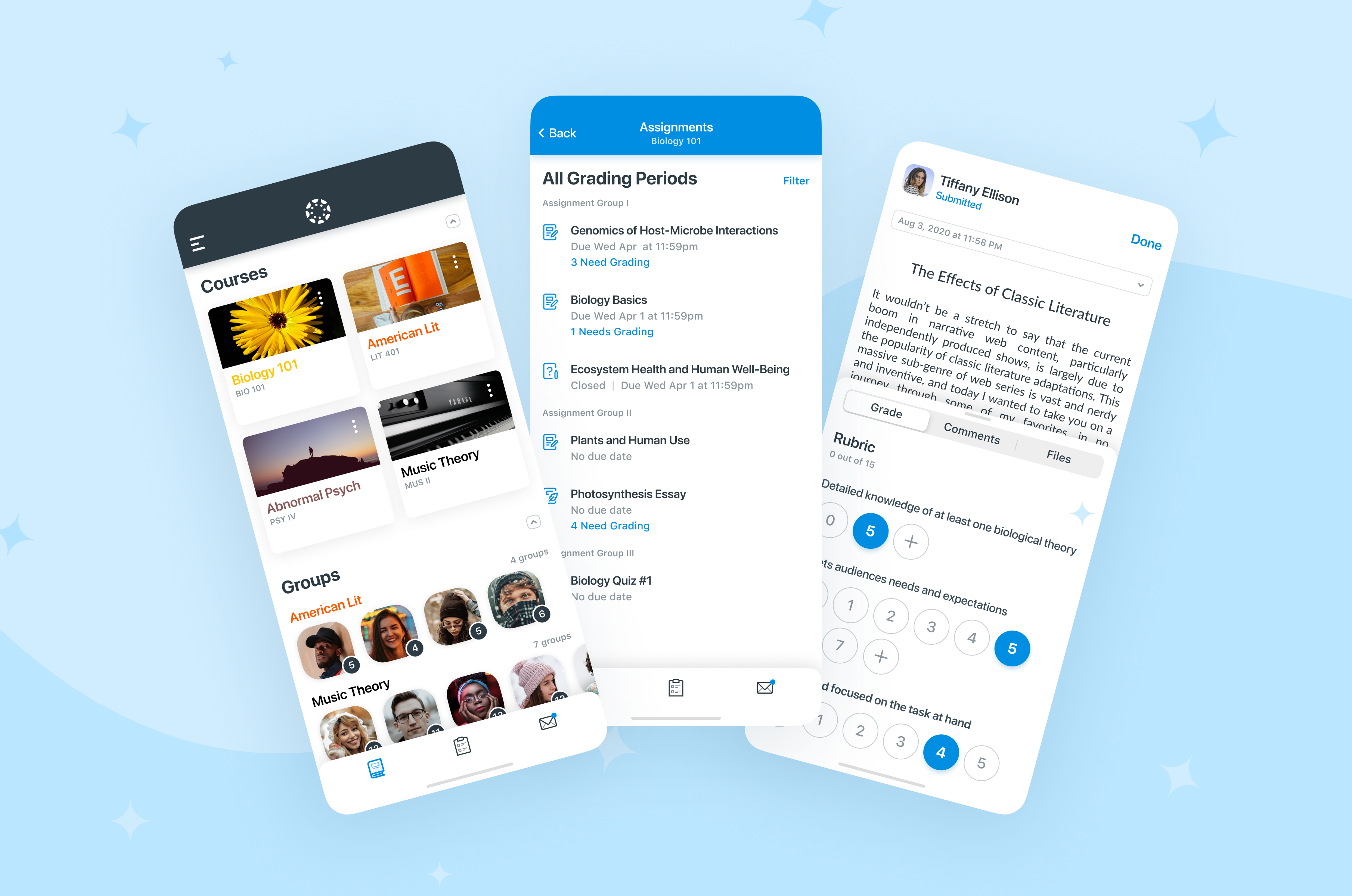 Canvas Teacher App