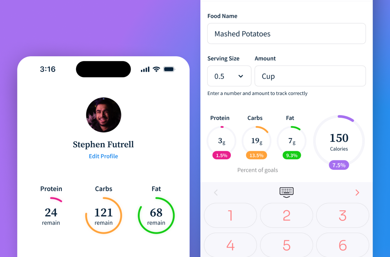 Grams iOS app image