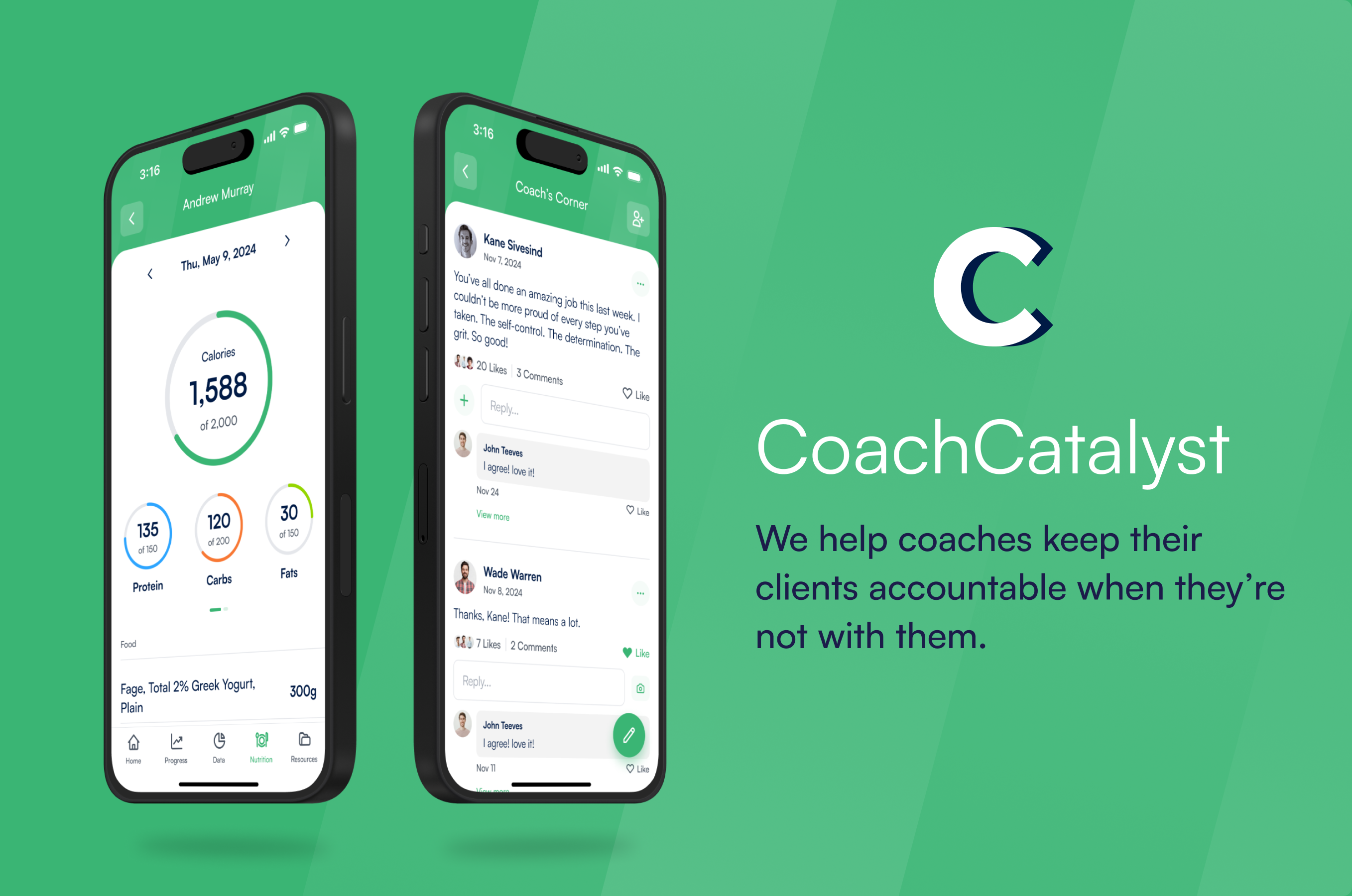 CoachCatalyst iOS app