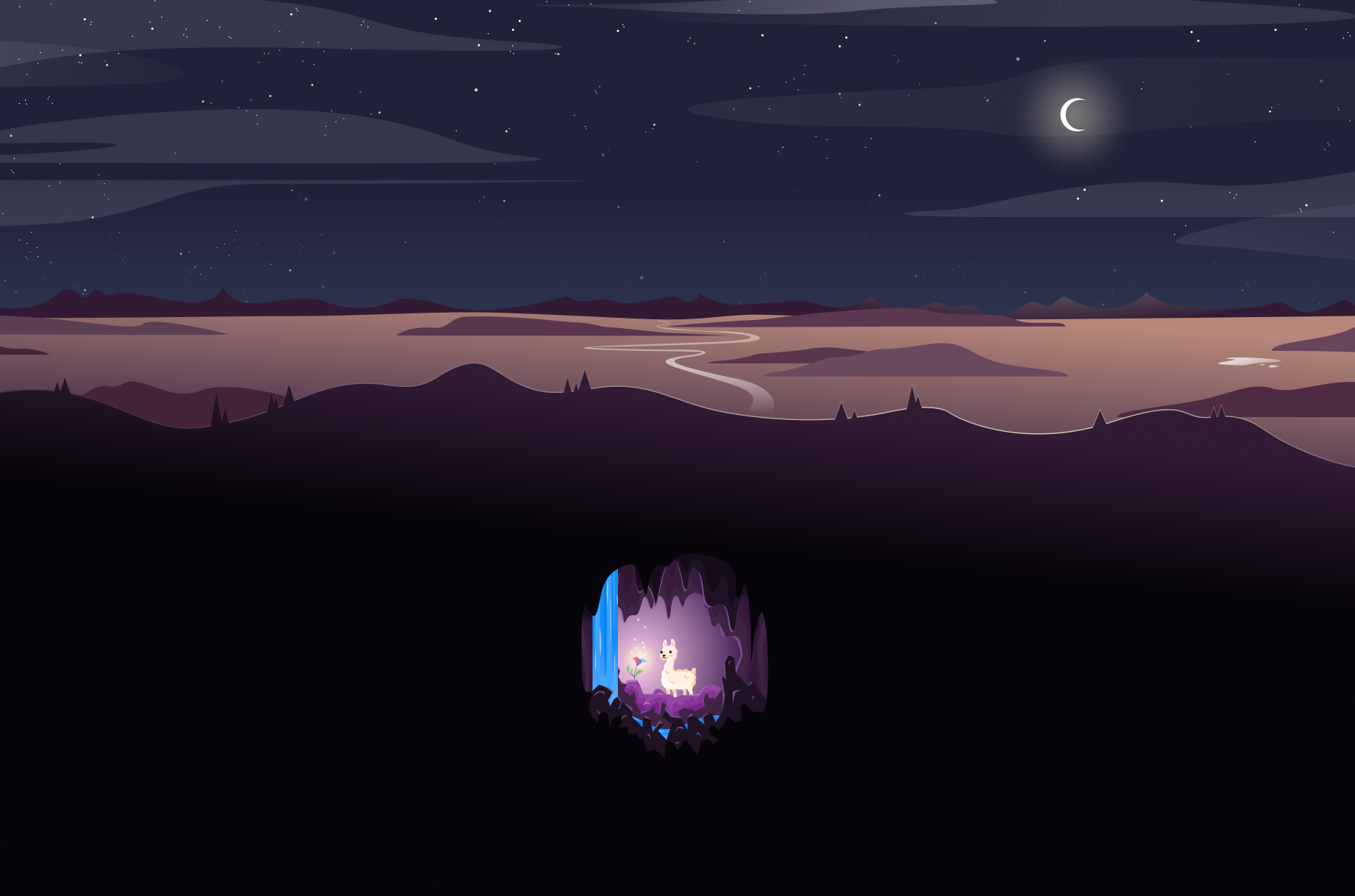 Night Time Illustration